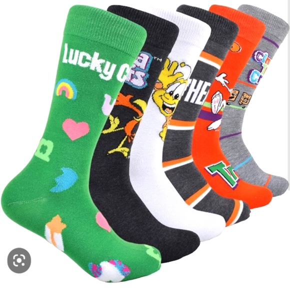general Mills Other - GENERAL Mills cereal Lucky charms Cheerios Coco puffs socks